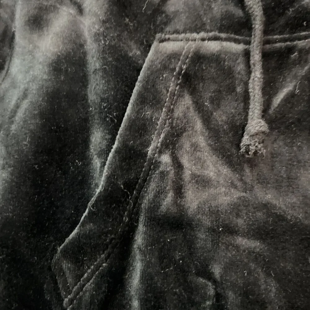 Wild Fable Black Velour Zip-Up Hoodie Women’s S NWT - Picture 5 of 6
